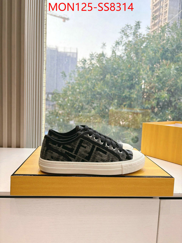 Men Shoes-Fendi best aaaaa ID: SS8314 $: 125USD
