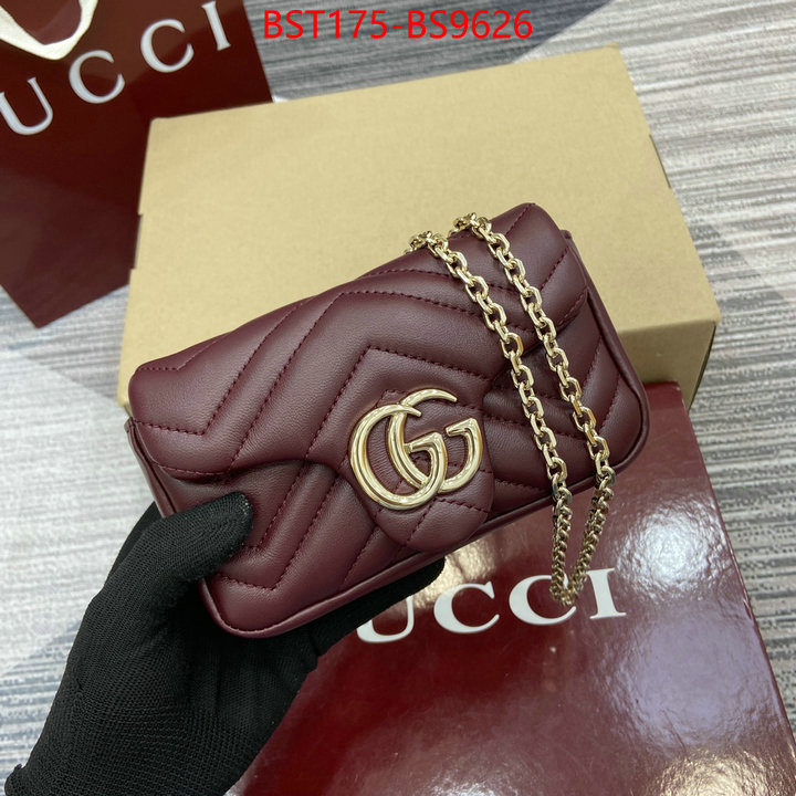 Gucci Bags(TOP)-Marmont we offer ID: BS9626 $: 175USD,