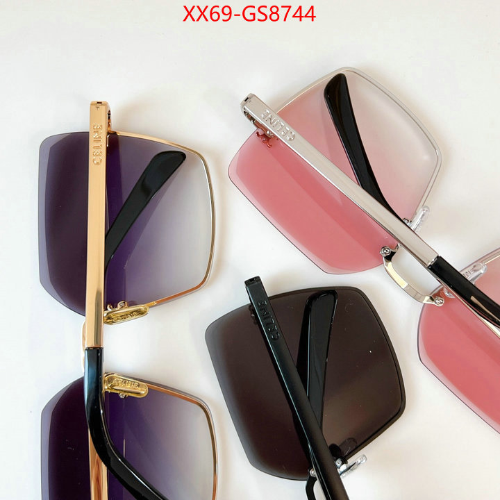 Glasses-CELINE luxury cheap ID: GS8744 $: 69USD