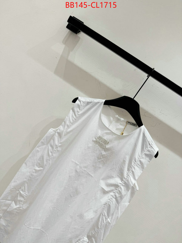 Clothing-MIU MIU buy the best replica ID: CL1715 $: 145USD