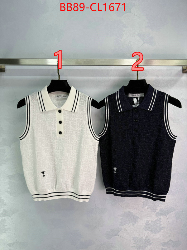 Clothing-Dior for sale cheap now ID: CL1671 $: 89USD