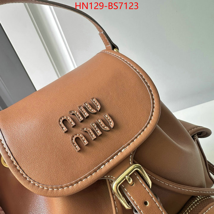 Miu Miu Bags(4A)-Backpack- aaaaa ID: BS7123
