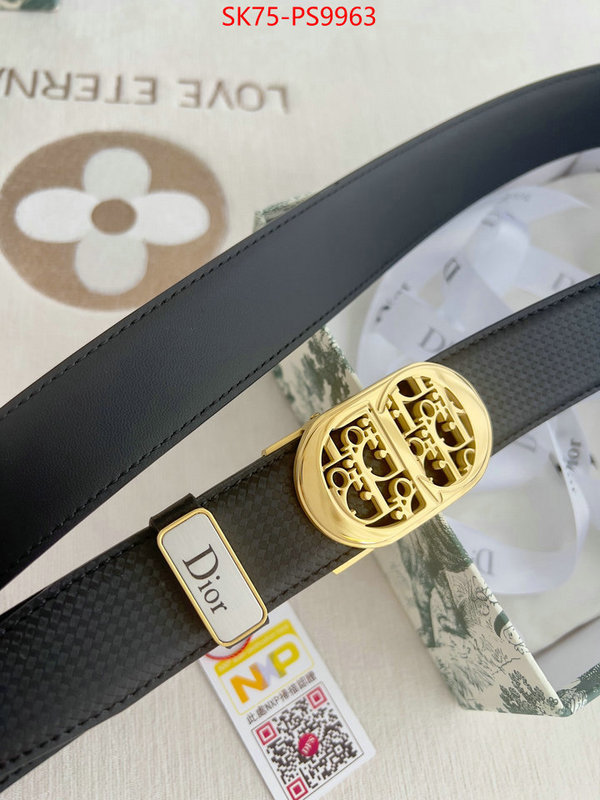 Belts-Dior fake ID: PS9963 $: 75USD