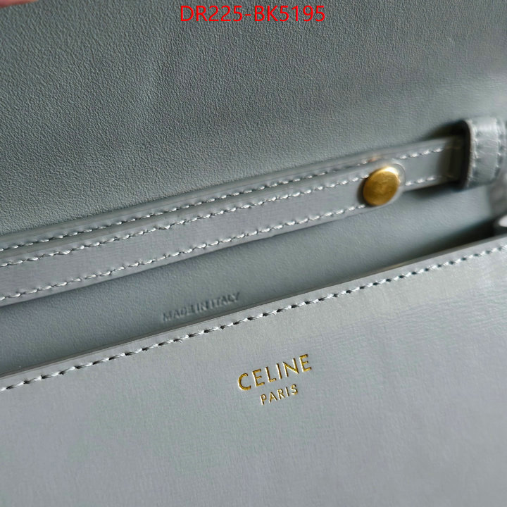 Celine Bags(TOP)-Triomphe Series outlet sale store ID: BK5195 $: 225USD,