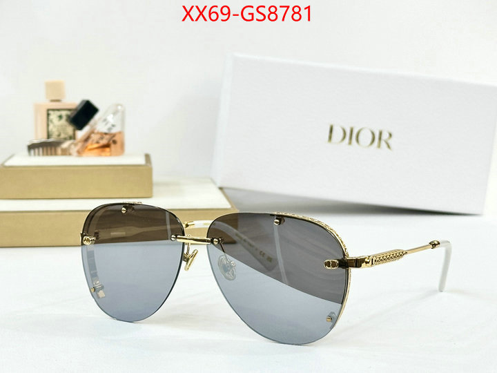 Glasses-Dior where to buy the best replica ID: GS8781 $: 69USD
