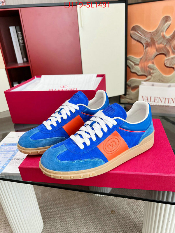 Men Shoes-Valentino high quality replica designer ID: SL1491 $: 129USD