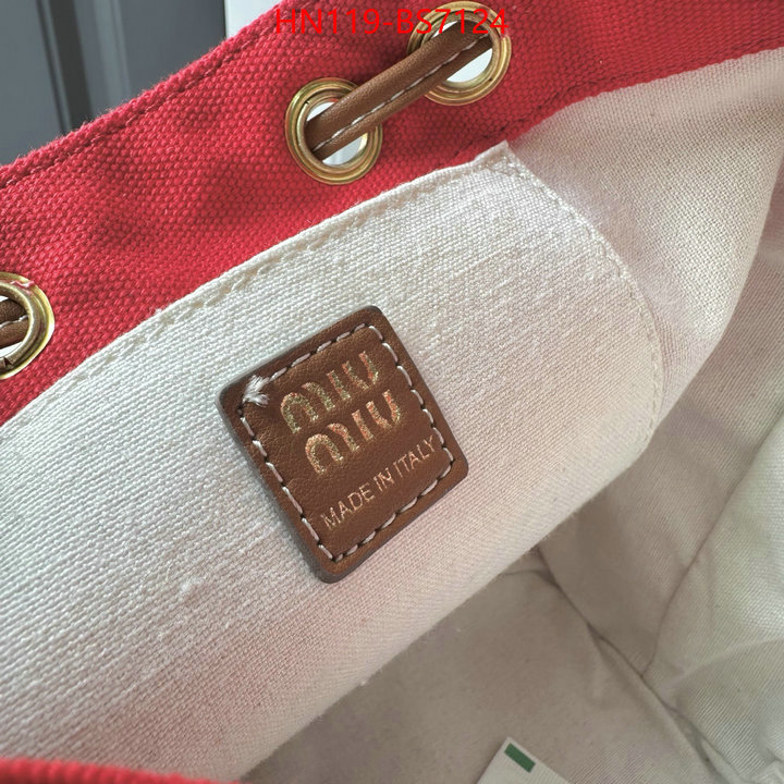 Miu Miu Bags(4A)-Backpack- buy top high quality replica ID: BS7124