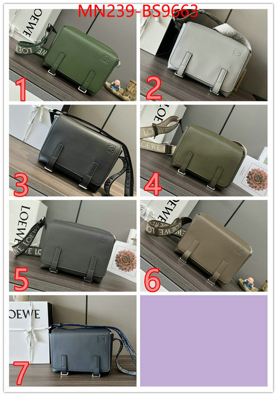 Loewe Bags(TOP)-Crossbody- luxury cheap ID: BS9663 $: 239USD,