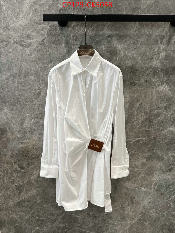 Clothing-Loewe replica aaaaa+ designer ID: CK5058 $: 129USD