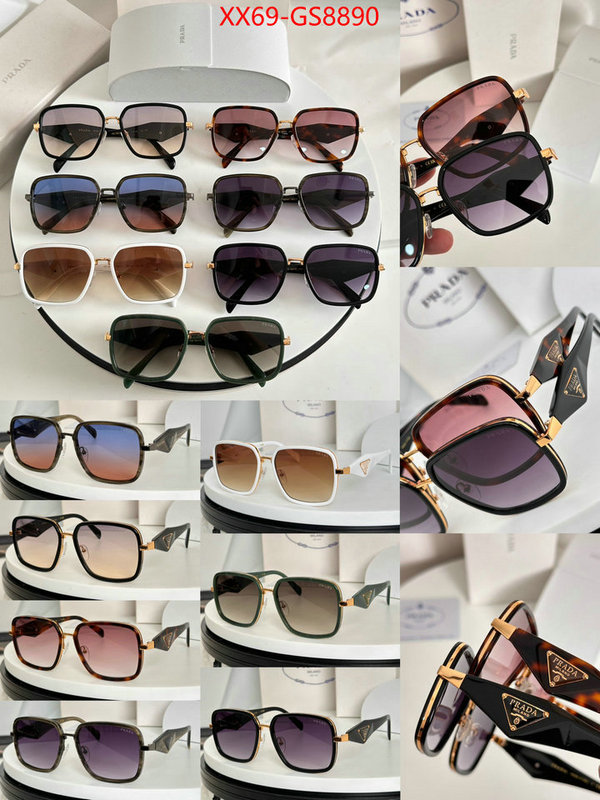 Glasses-Prada new designer replica ID: GS8890 $: 69USD