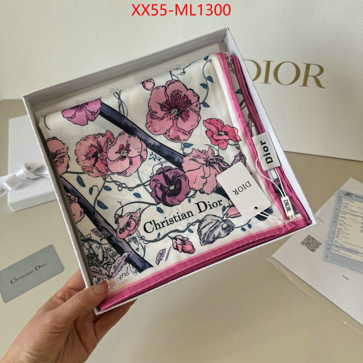 Scarf-Dior what is a counter quality ID: ML1300 $: 55USD