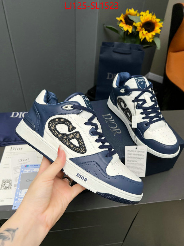 Men shoes-Dior copy aaaaa ID: SL1523 $: 125USD
