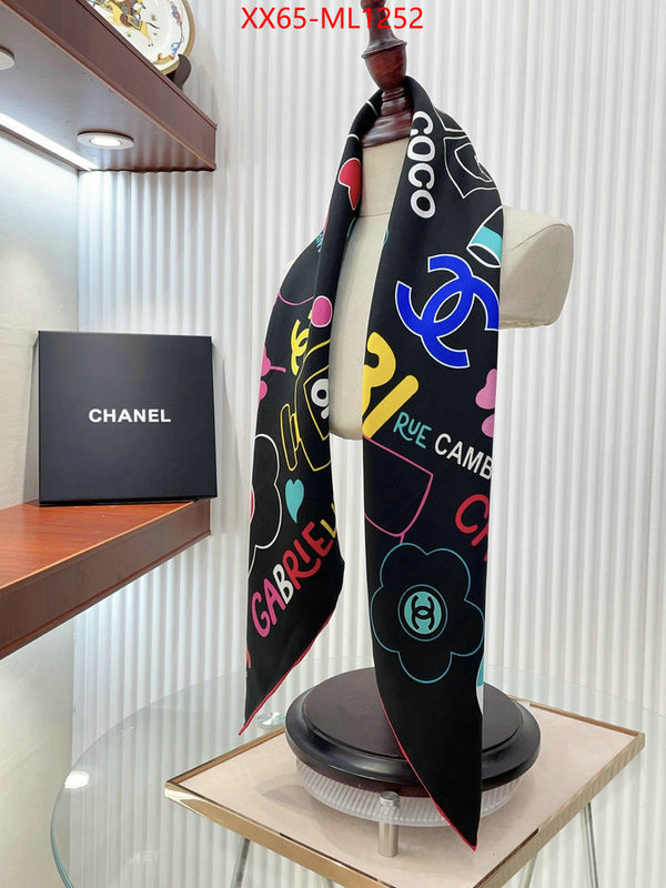 Scarf-Chanel luxury shop ID: ML1252 $: 65USD
