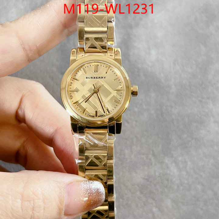Watch(4A)-Burberry replica every designer ID: WL1231 $: 119USD