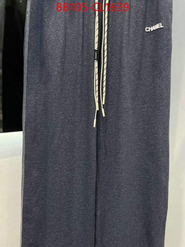Clothing-Chanel high quality customize ID: CL1639 $: 105USD