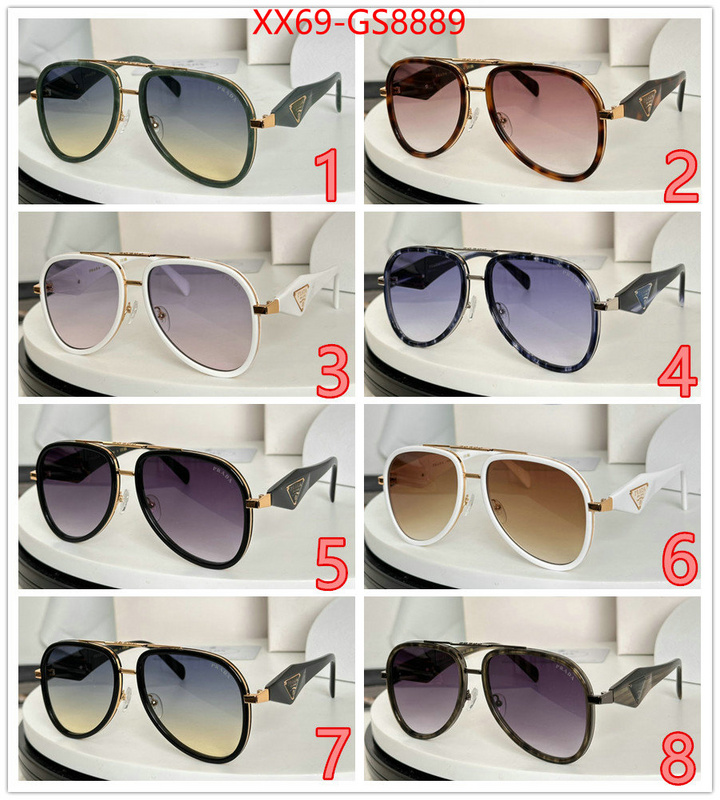 Glasses-Prada online from china designer ID: GS8889 $: 69USD