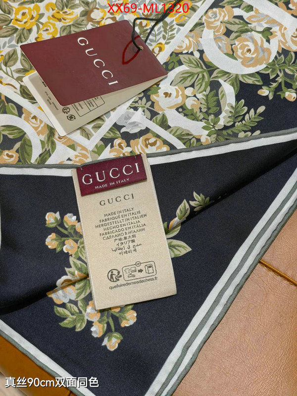 Scarf-Gucci mirror copy luxury ID: ML1320 $: 69USD