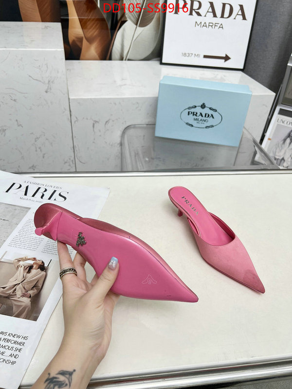Women Shoes-Prada best fake ID: SS9916 $: 105USD
