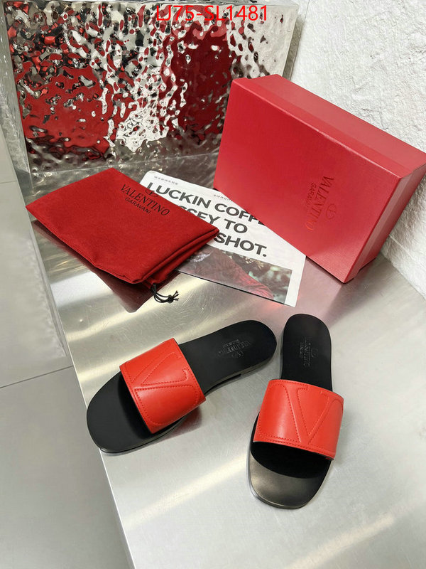 Women Shoes-Valentino where can i find ID: SL1481 $: 75USD