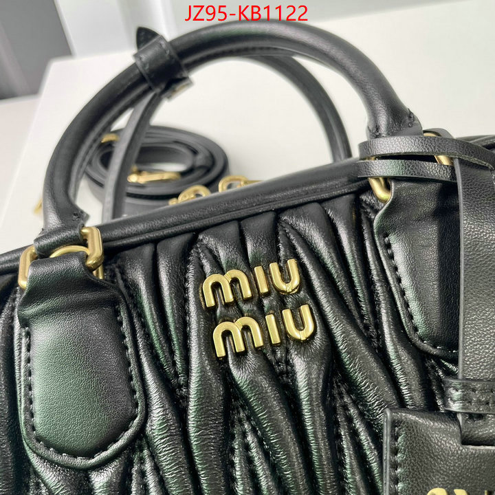 Miu Miu Bags(4A)-Handbag- 2024 replica wholesale cheap sales online ID: KB1122 $: 95USD,