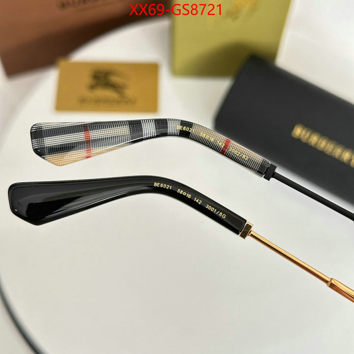 Glasses-Burberry luxury fashion replica designers ID: GS8721 $: 69USD