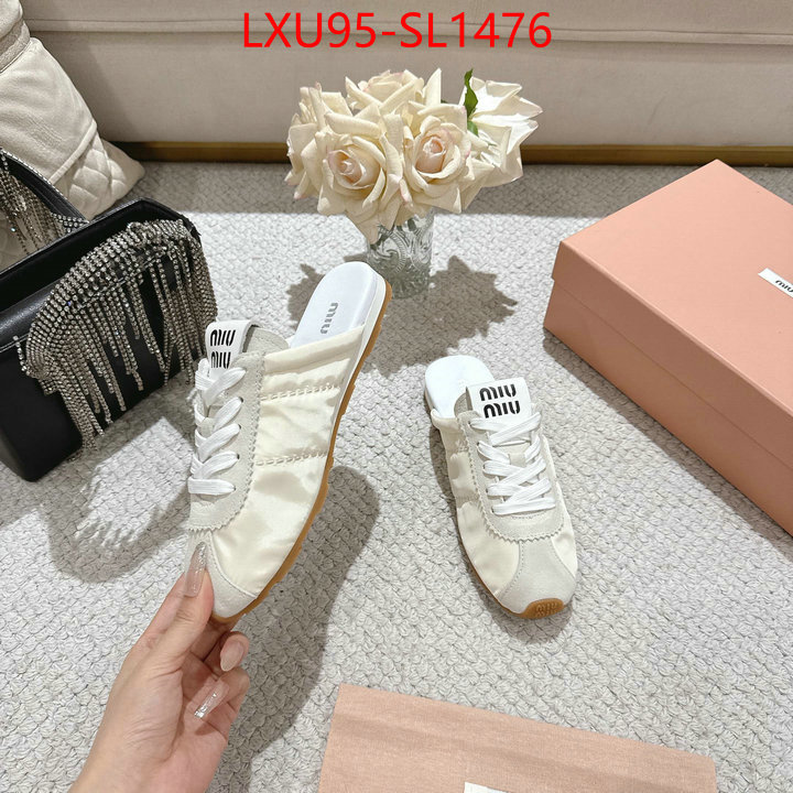 Women Shoes-Miu Miu 2024 aaaaa replica customize ID: SL1476 $: 95USD