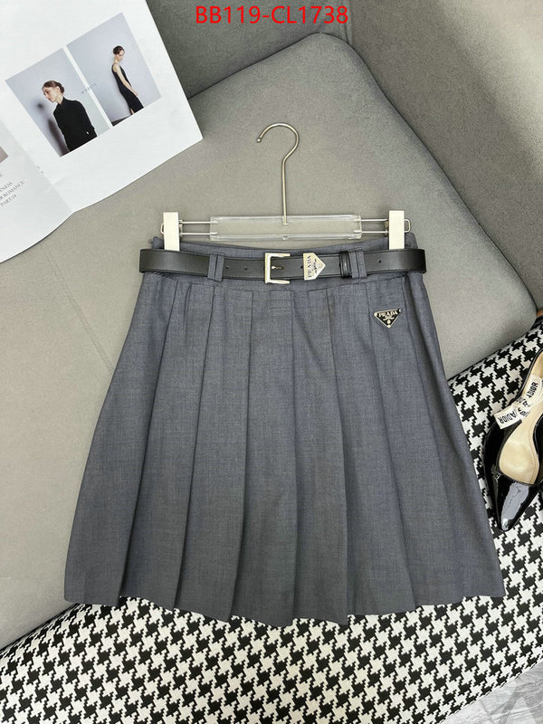 Clothing-Prada sell high quality ID: CL1738 $: 119USD