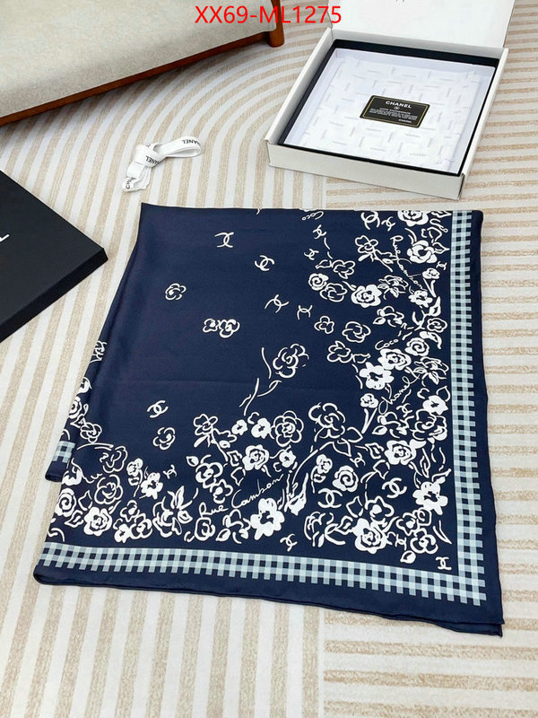 Scarf-Chanel wholesale replica shop ID: ML1275 $: 69USD