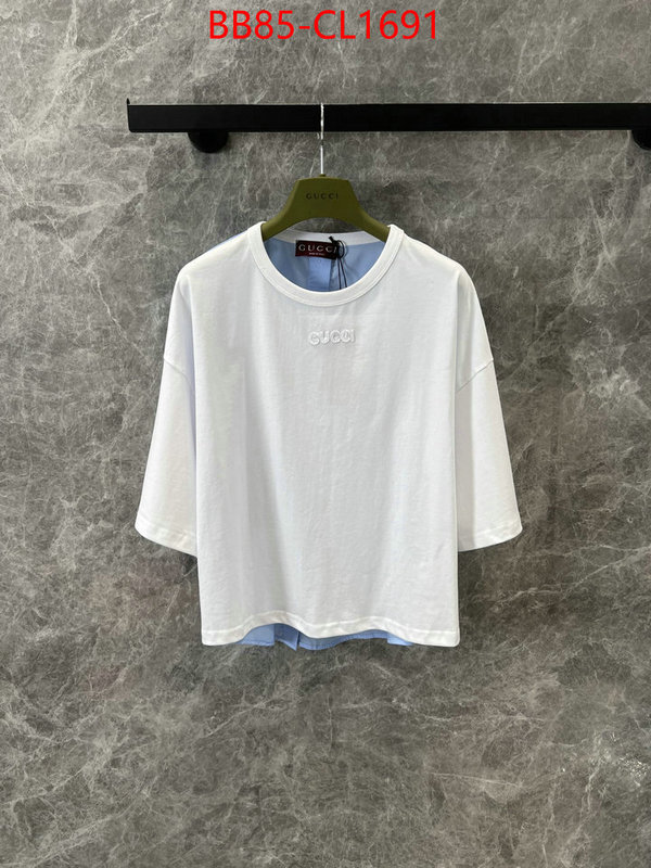 Clothing-Gucci luxury fashion replica designers ID: CL1691 $: 85USD