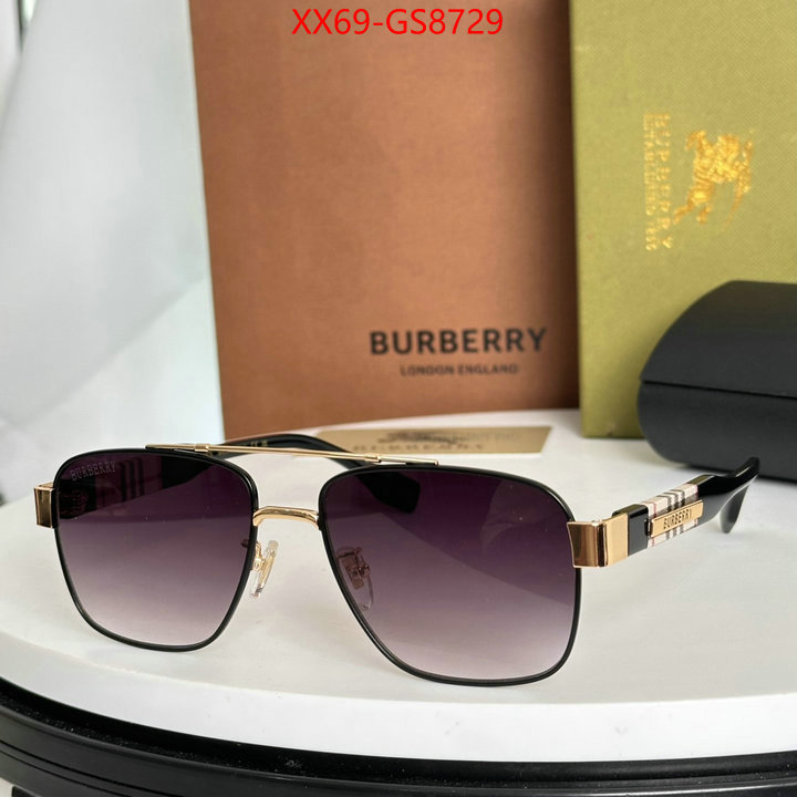 Glasses-Burberry mirror copy luxury ID: GS8729 $: 69USD