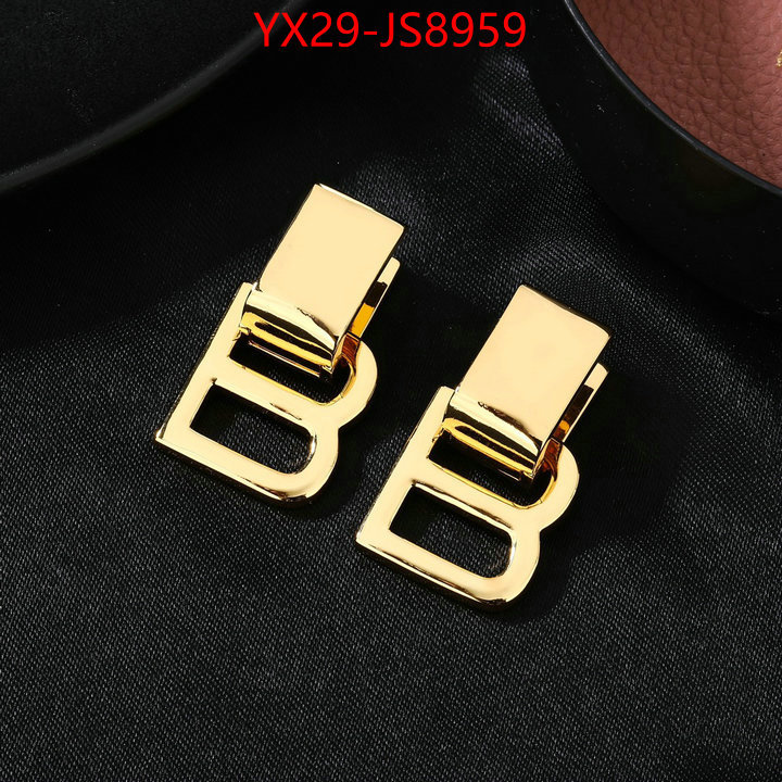 Jewelry-Balenciaga fake high quality ID: JS8959 $: 29USD