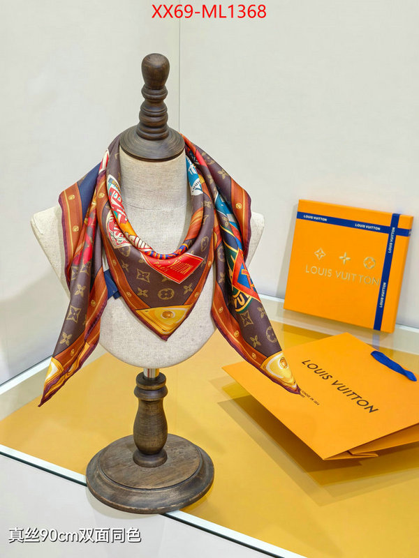 Scarf-LV 2024 replica wholesale cheap sales online ID: ML1368 $: 69USD