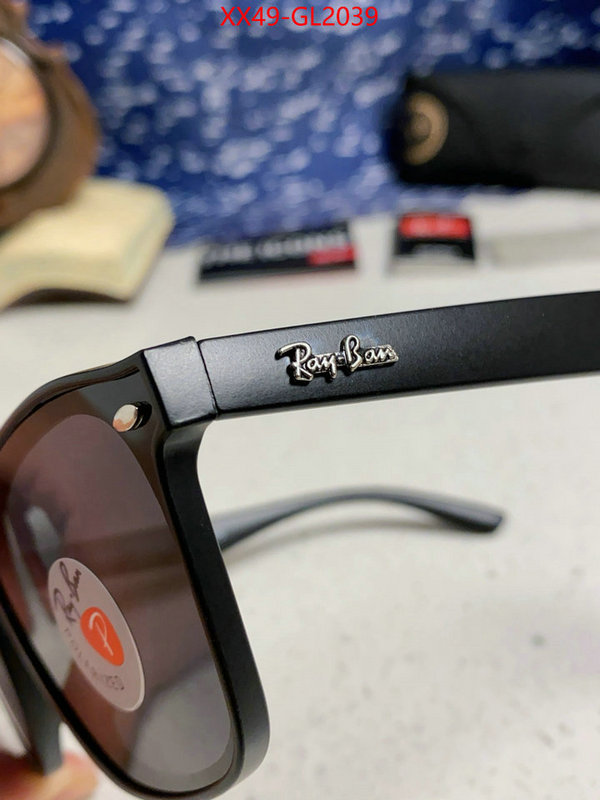 Glasses-RayBan the highest quality fake ID: GL2039 $: 49USD