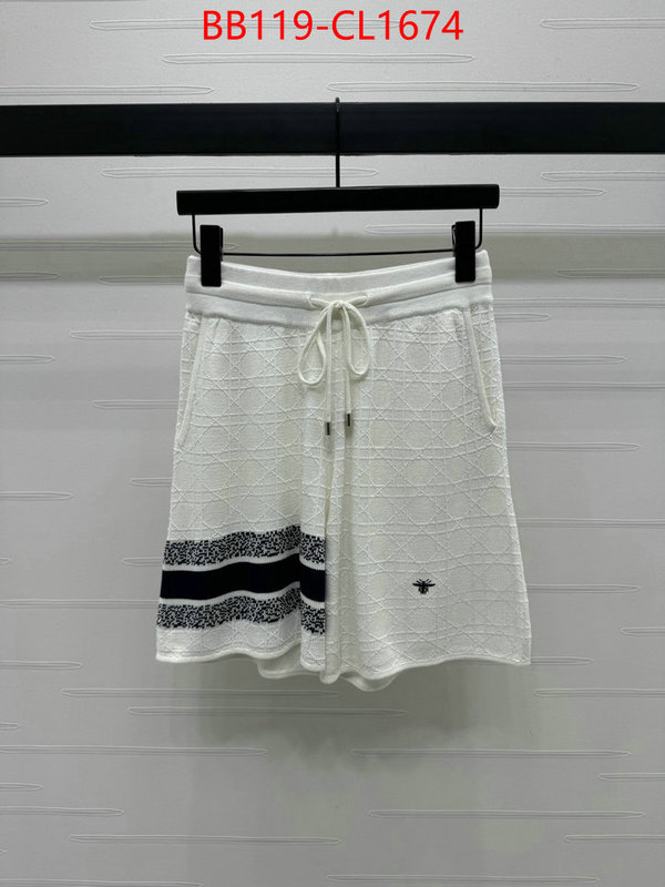 Clothing-Dior replicas ID: CL1674 $: 119USD