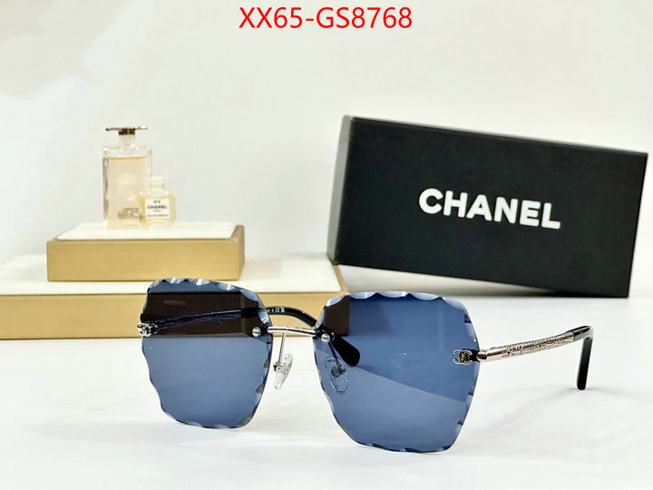 Glasses-Chanel buy the best high quality replica ID: GS8768 $: 65USD