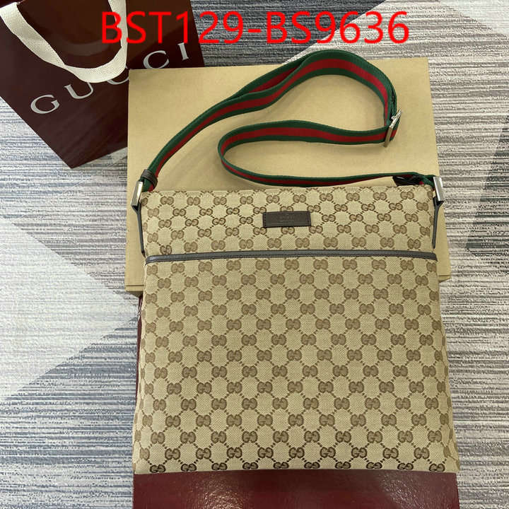 Gucci Bags(TOP)-Crossbody- high quality replica ID: BS9636 $: 129USD,