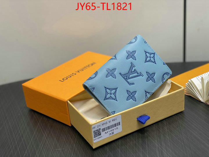 LV Bags(TOP)-Wallet fashion replica ID: TL1821 $: 65USD,