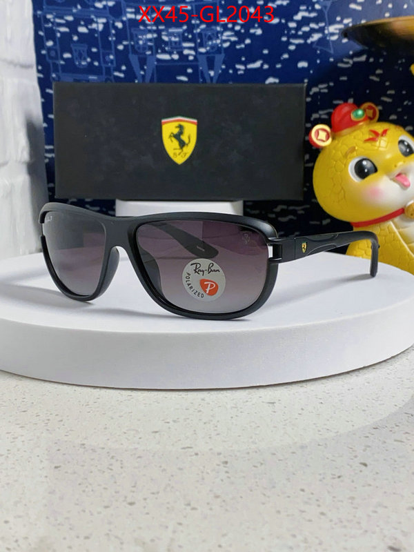 Glasses-RayBan top designer replica ID: GL2043 $: 45USD