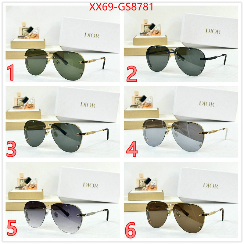 Glasses-Dior where to buy the best replica ID: GS8781 $: 69USD