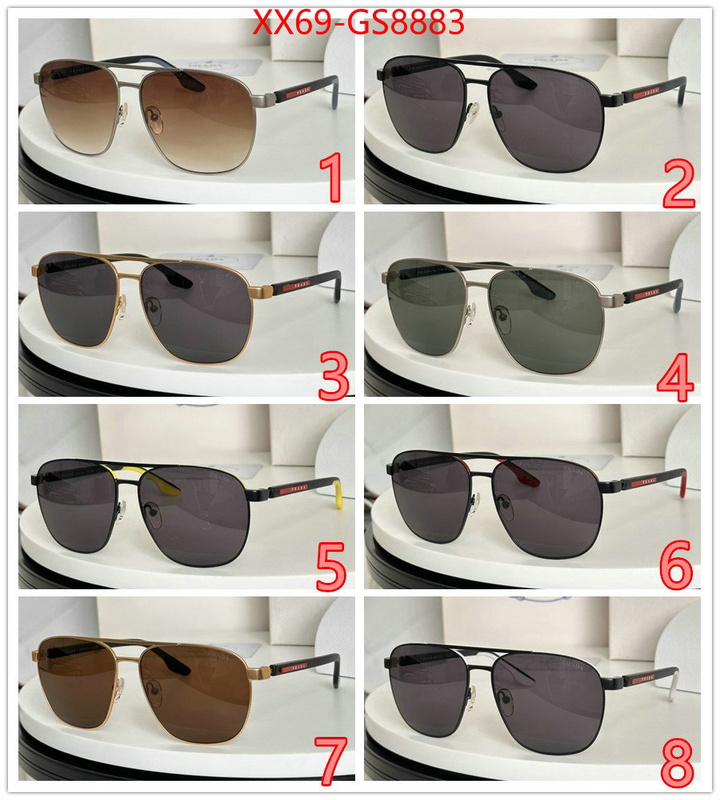 Glasses-Prada buy aaaaa cheap ID: GS8883 $: 69USD