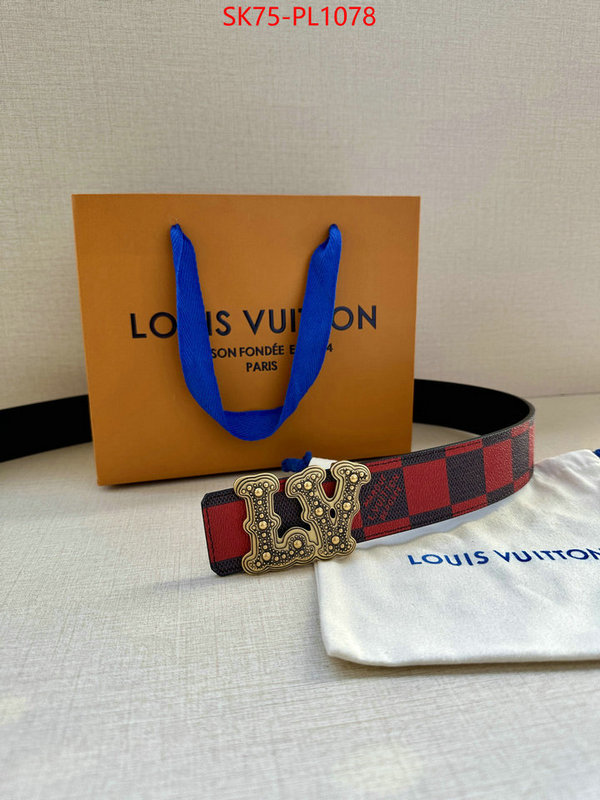 Belts-LV shop the best high quality ID: PL1078 $: 75USD