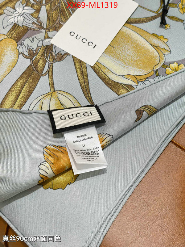 Scarf-Gucci styles & where to buy ID: ML1319 $: 69USD