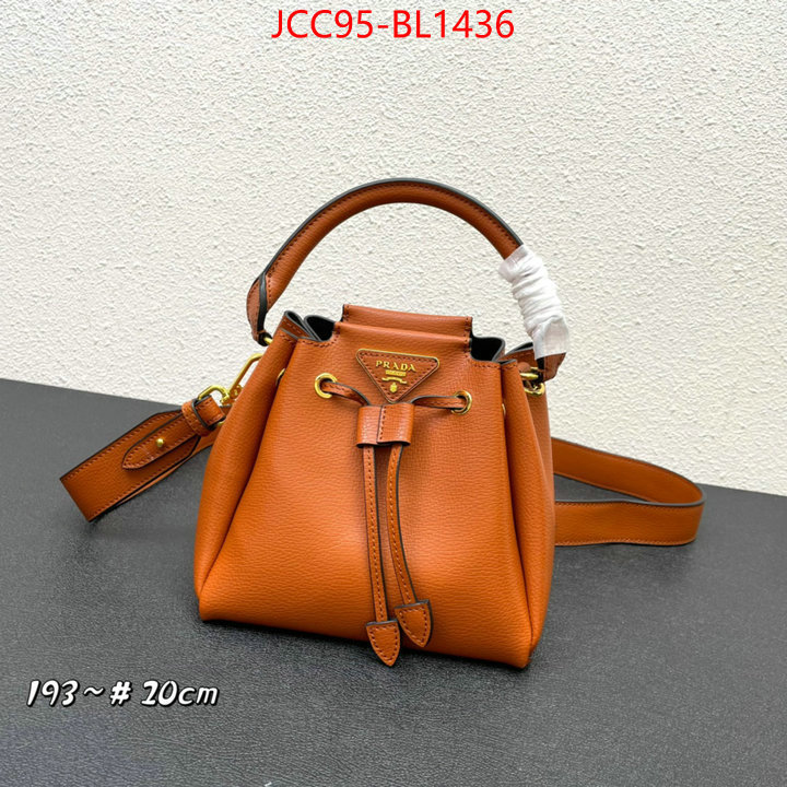 Prada Bags(TOP)-bucket bag designer fake ID: BL1436 $: 95USD,