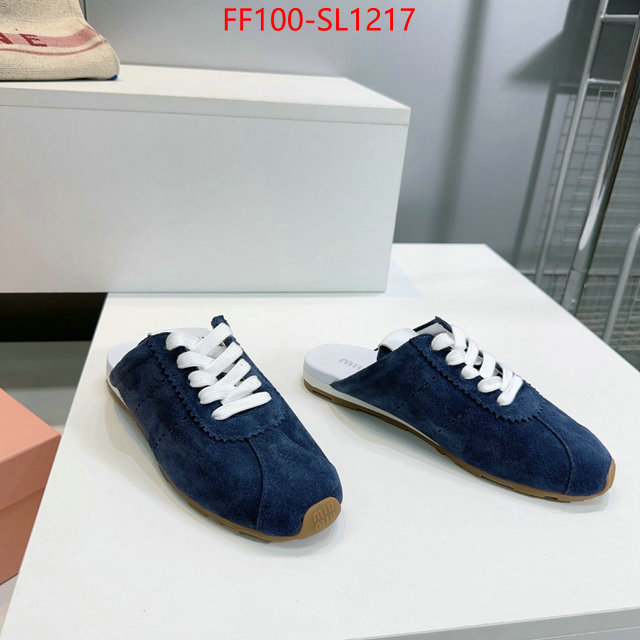 Women Shoes-Miu Miu designer 1:1 replica ID: SL1217 $: 100USD