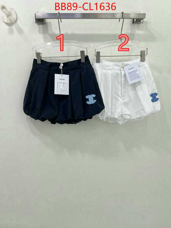Clothing-Chanel wholesale replica shop ID: CL1636 $: 89USD