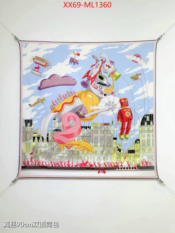 Scarf-Hermes online from china designer ID: ML1360 $: 69USD