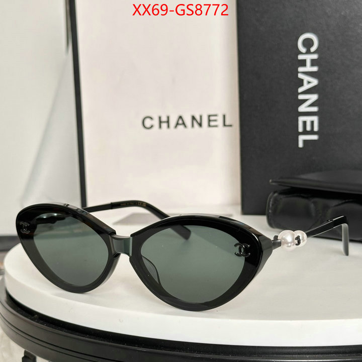 Glasses-Chanel best luxury replica ID: GS8772 $: 69USD
