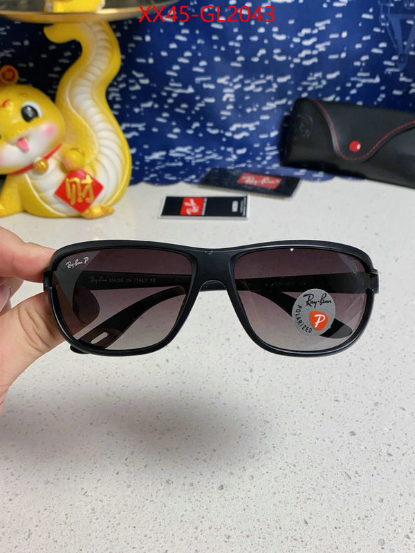 Glasses-RayBan top designer replica ID: GL2043 $: 45USD