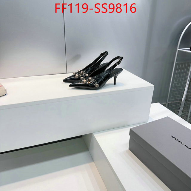 Women Shoes-Balenciaga top quality designer replica ID: SS9816 $: 119USD