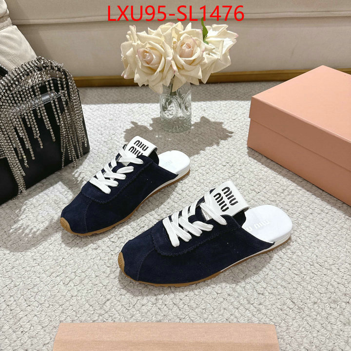 Women Shoes-Miu Miu 2024 aaaaa replica customize ID: SL1476 $: 95USD